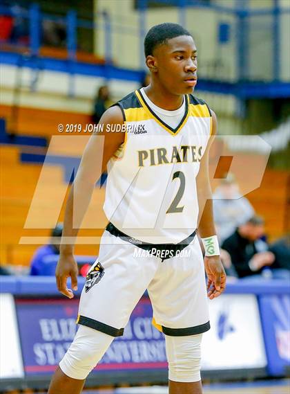 Thumbnail 1 in Greenbrier Christian Academy vs Perquimans (Robert L. Vaughan Border Clash Basketball Invitational) photogallery.