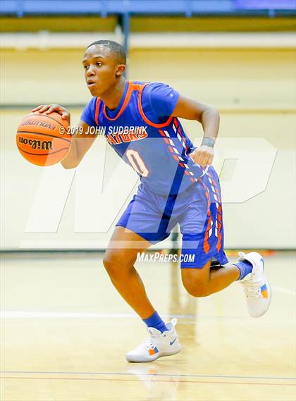 Thumbnail 2 in Greenbrier Christian Academy vs Perquimans (Robert L. Vaughan Border Clash Basketball Invitational) photogallery.