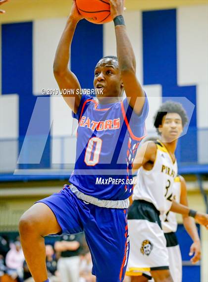 Thumbnail 1 in Greenbrier Christian Academy vs Perquimans (Robert L. Vaughan Border Clash Basketball Invitational) photogallery.
