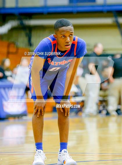 Thumbnail 2 in Greenbrier Christian Academy vs Perquimans (Robert L. Vaughan Border Clash Basketball Invitational) photogallery.