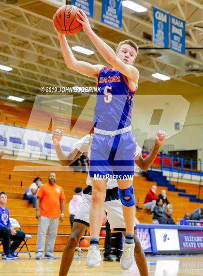 Thumbnail 1 in Greenbrier Christian Academy vs Perquimans (Robert L. Vaughan Border Clash Basketball Invitational) photogallery.