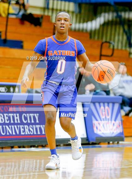 Thumbnail 1 in Greenbrier Christian Academy vs Perquimans (Robert L. Vaughan Border Clash Basketball Invitational) photogallery.