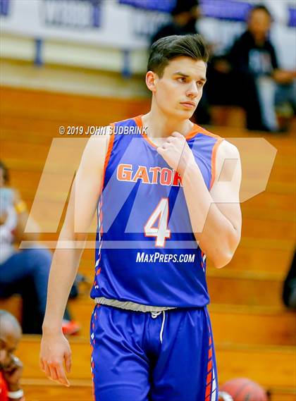 Thumbnail 1 in Greenbrier Christian Academy vs Perquimans (Robert L. Vaughan Border Clash Basketball Invitational) photogallery.