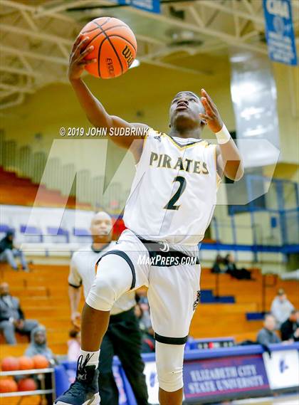 Thumbnail 2 in Greenbrier Christian Academy vs Perquimans (Robert L. Vaughan Border Clash Basketball Invitational) photogallery.