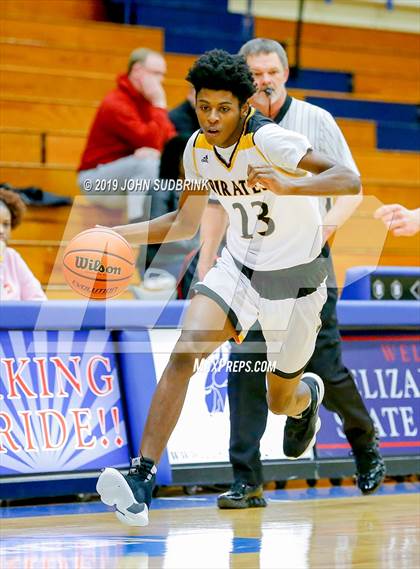 Thumbnail 3 in Greenbrier Christian Academy vs Perquimans (Robert L. Vaughan Border Clash Basketball Invitational) photogallery.