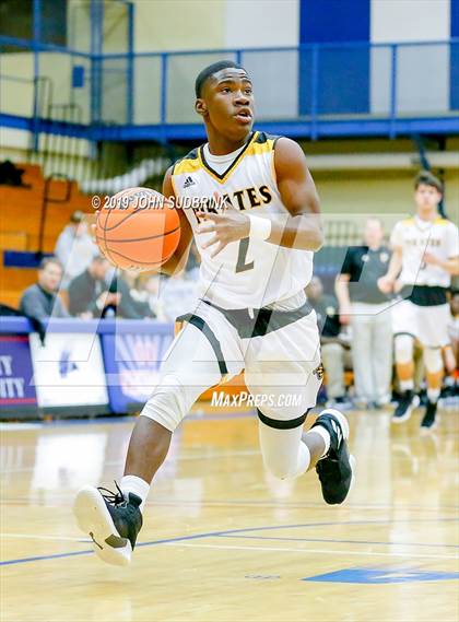 Thumbnail 1 in Greenbrier Christian Academy vs Perquimans (Robert L. Vaughan Border Clash Basketball Invitational) photogallery.
