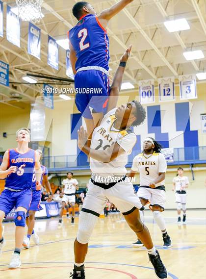 Thumbnail 1 in Greenbrier Christian Academy vs Perquimans (Robert L. Vaughan Border Clash Basketball Invitational) photogallery.