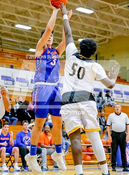 Thumbnail 1 in Greenbrier Christian Academy vs Perquimans (Robert L. Vaughan Border Clash Basketball Invitational) photogallery.