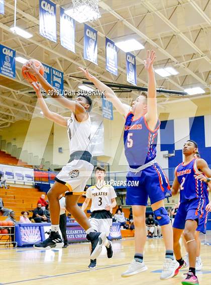 Thumbnail 2 in Greenbrier Christian Academy vs Perquimans (Robert L. Vaughan Border Clash Basketball Invitational) photogallery.