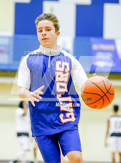 Thumbnail 1 in Greenbrier Christian Academy vs Perquimans (Robert L. Vaughan Border Clash Basketball Invitational) photogallery.
