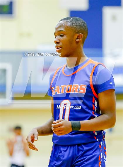 Thumbnail 2 in Greenbrier Christian Academy vs Perquimans (Robert L. Vaughan Border Clash Basketball Invitational) photogallery.