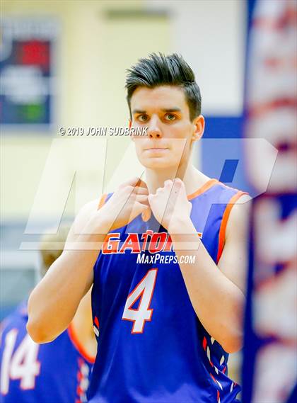 Thumbnail 1 in Greenbrier Christian Academy vs Perquimans (Robert L. Vaughan Border Clash Basketball Invitational) photogallery.