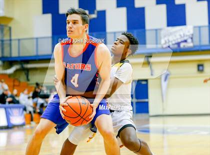 Thumbnail 1 in Greenbrier Christian Academy vs Perquimans (Robert L. Vaughan Border Clash Basketball Invitational) photogallery.