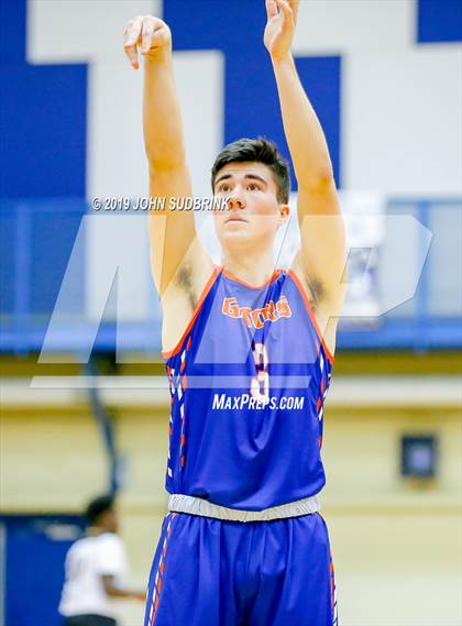 Thumbnail 3 in Greenbrier Christian Academy vs Perquimans (Robert L. Vaughan Border Clash Basketball Invitational) photogallery.