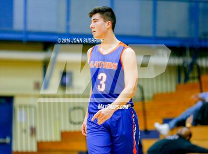 Thumbnail 3 in Greenbrier Christian Academy vs Perquimans (Robert L. Vaughan Border Clash Basketball Invitational) photogallery.