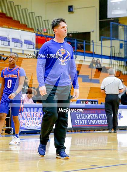 Thumbnail 1 in Greenbrier Christian Academy vs Perquimans (Robert L. Vaughan Border Clash Basketball Invitational) photogallery.