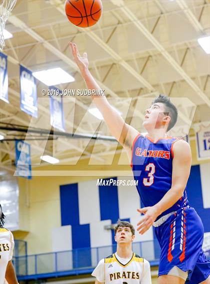 Thumbnail 3 in Greenbrier Christian Academy vs Perquimans (Robert L. Vaughan Border Clash Basketball Invitational) photogallery.