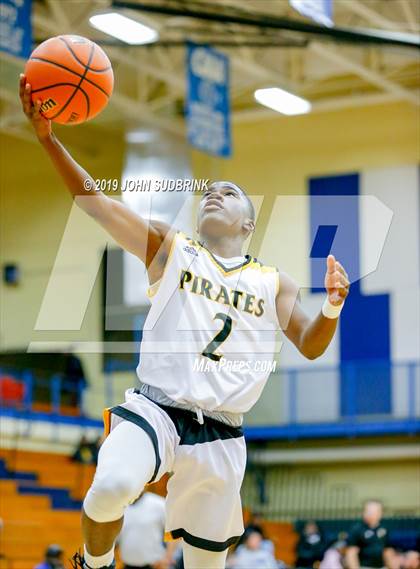 Thumbnail 2 in Greenbrier Christian Academy vs Perquimans (Robert L. Vaughan Border Clash Basketball Invitational) photogallery.