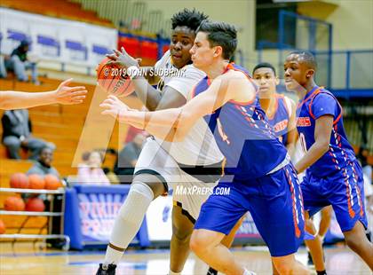 Thumbnail 1 in Greenbrier Christian Academy vs Perquimans (Robert L. Vaughan Border Clash Basketball Invitational) photogallery.
