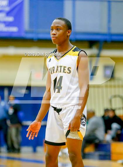 Thumbnail 3 in Greenbrier Christian Academy vs Perquimans (Robert L. Vaughan Border Clash Basketball Invitational) photogallery.