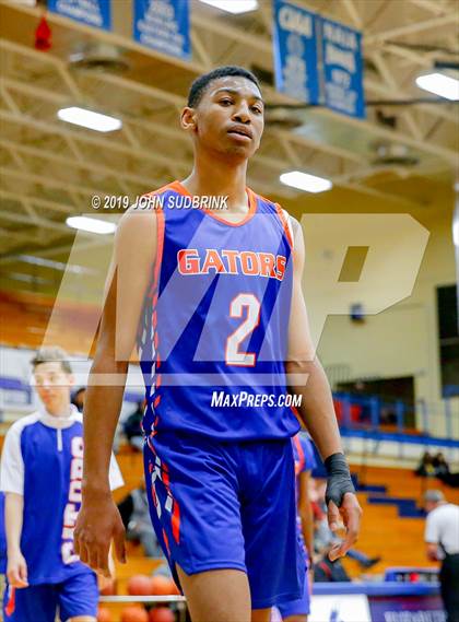 Thumbnail 2 in Greenbrier Christian Academy vs Perquimans (Robert L. Vaughan Border Clash Basketball Invitational) photogallery.