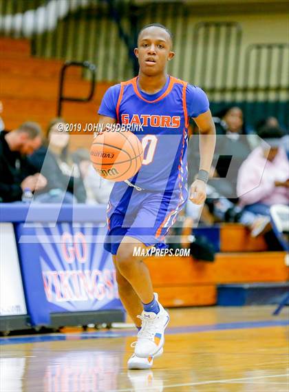 Thumbnail 3 in Greenbrier Christian Academy vs Perquimans (Robert L. Vaughan Border Clash Basketball Invitational) photogallery.