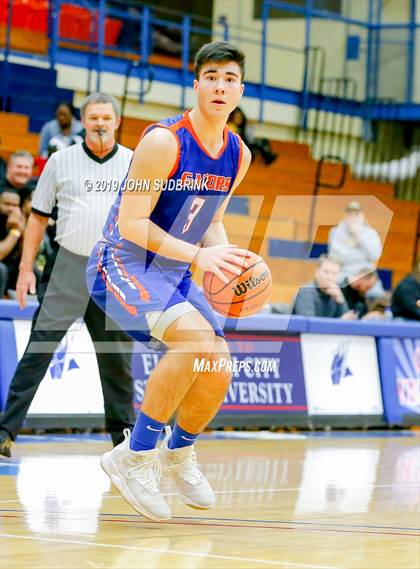Thumbnail 1 in Greenbrier Christian Academy vs Perquimans (Robert L. Vaughan Border Clash Basketball Invitational) photogallery.