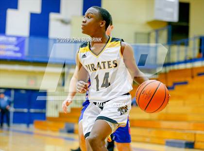 Thumbnail 2 in Greenbrier Christian Academy vs Perquimans (Robert L. Vaughan Border Clash Basketball Invitational) photogallery.
