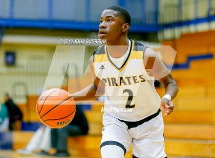 Thumbnail 2 in Greenbrier Christian Academy vs Perquimans (Robert L. Vaughan Border Clash Basketball Invitational) photogallery.