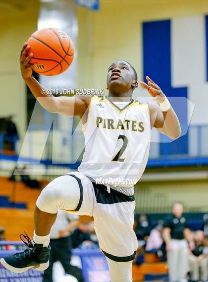 Thumbnail 1 in Greenbrier Christian Academy vs Perquimans (Robert L. Vaughan Border Clash Basketball Invitational) photogallery.