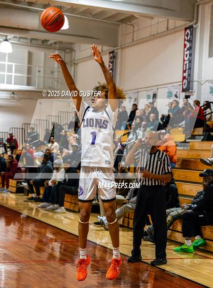 Thumbnail 1 in Winston Salem Christian National vs. Bishop Ireton (Capital Hoops Mayhem on Military) photogallery.