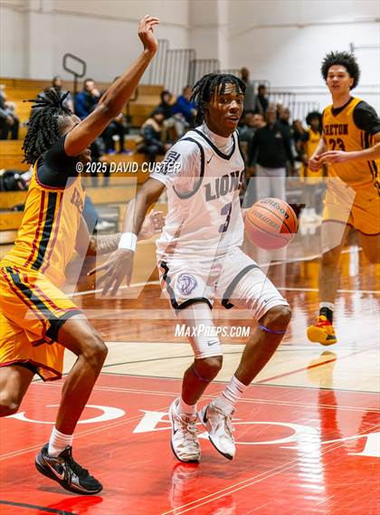 Thumbnail 2 in Winston Salem Christian National vs. Bishop Ireton (Capital Hoops Mayhem on Military) photogallery.