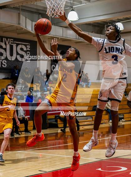 Thumbnail 3 in Winston Salem Christian National vs. Bishop Ireton (Capital Hoops Mayhem on Military) photogallery.