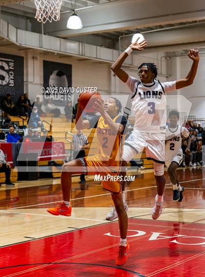 Thumbnail 1 in Winston Salem Christian National vs. Bishop Ireton (Capital Hoops Mayhem on Military) photogallery.