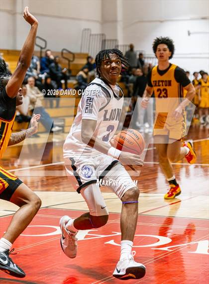 Thumbnail 3 in Winston Salem Christian National vs. Bishop Ireton (Capital Hoops Mayhem on Military) photogallery.