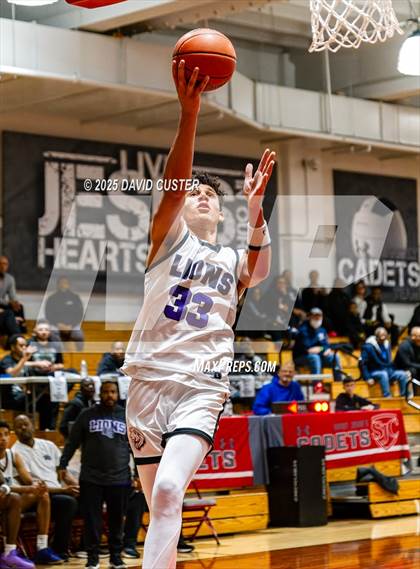 Thumbnail 3 in Winston Salem Christian National vs. Bishop Ireton (Capital Hoops Mayhem on Military) photogallery.