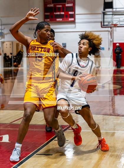 Thumbnail 3 in Winston Salem Christian National vs. Bishop Ireton (Capital Hoops Mayhem on Military) photogallery.