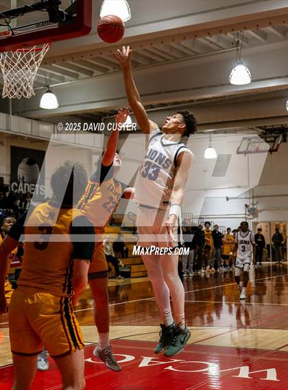 Thumbnail 3 in Winston Salem Christian National vs. Bishop Ireton (Capital Hoops Mayhem on Military) photogallery.