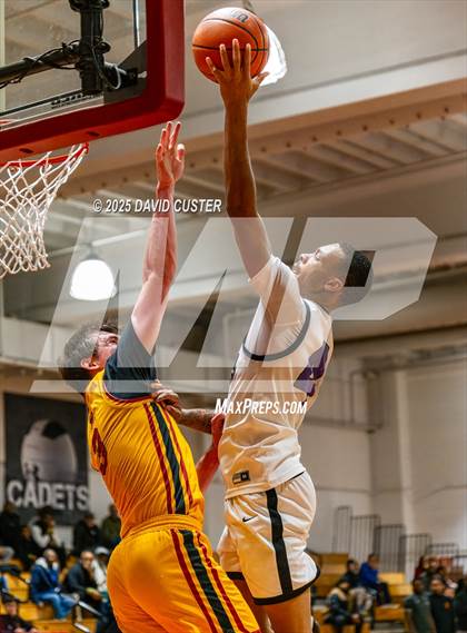 Thumbnail 3 in Winston Salem Christian National vs. Bishop Ireton (Capital Hoops Mayhem on Military) photogallery.