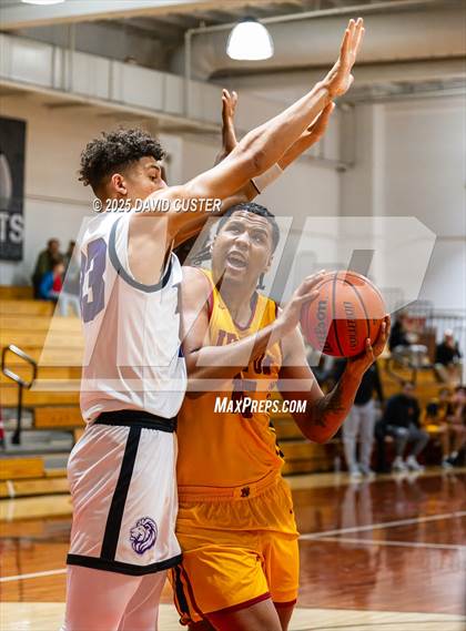Thumbnail 2 in Winston Salem Christian National vs. Bishop Ireton (Capital Hoops Mayhem on Military) photogallery.