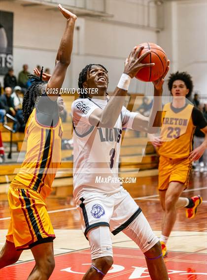 Thumbnail 1 in Winston Salem Christian National vs. Bishop Ireton (Capital Hoops Mayhem on Military) photogallery.