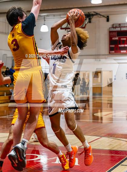 Thumbnail 2 in Winston Salem Christian National vs. Bishop Ireton (Capital Hoops Mayhem on Military) photogallery.