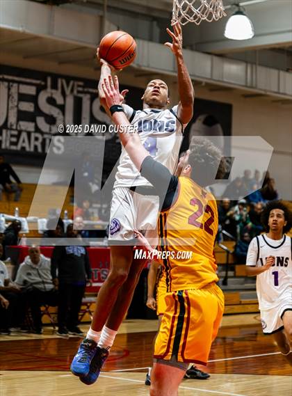 Thumbnail 2 in Winston Salem Christian National vs. Bishop Ireton (Capital Hoops Mayhem on Military) photogallery.