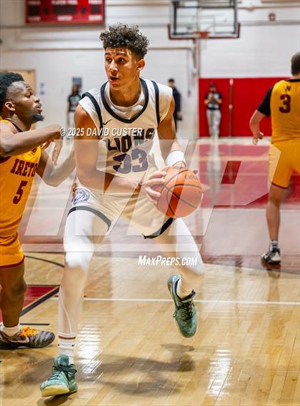 Thumbnail 1 in Winston Salem Christian National vs. Bishop Ireton (Capital Hoops Mayhem on Military) photogallery.