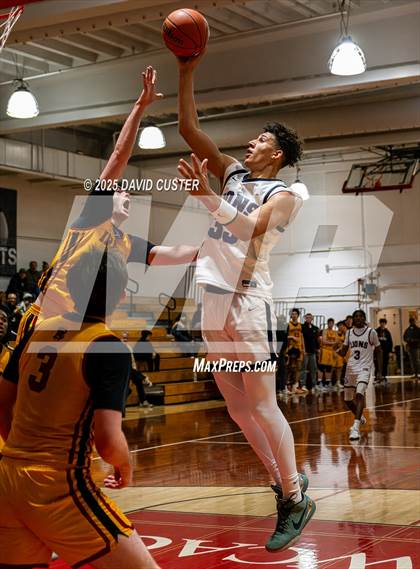 Thumbnail 1 in Winston Salem Christian National vs. Bishop Ireton (Capital Hoops Mayhem on Military) photogallery.