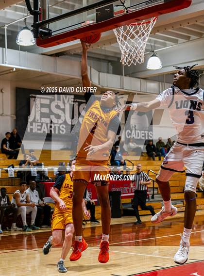 Thumbnail 1 in Winston Salem Christian National vs. Bishop Ireton (Capital Hoops Mayhem on Military) photogallery.