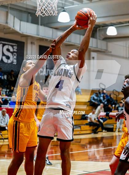 Thumbnail 1 in Winston Salem Christian National vs. Bishop Ireton (Capital Hoops Mayhem on Military) photogallery.