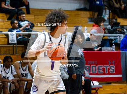 Thumbnail 2 in Winston Salem Christian National vs. Bishop Ireton (Capital Hoops Mayhem on Military) photogallery.