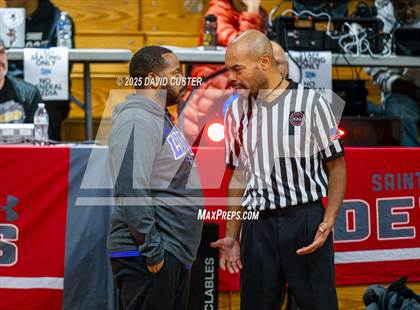 Thumbnail 1 in Winston Salem Christian National vs. Bishop Ireton (Capital Hoops Mayhem on Military) photogallery.
