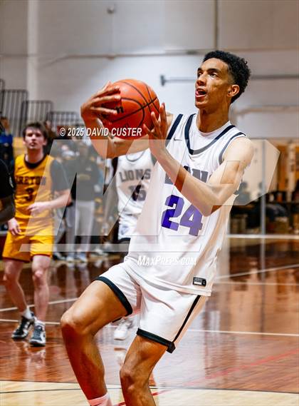 Thumbnail 3 in Winston Salem Christian National vs. Bishop Ireton (Capital Hoops Mayhem on Military) photogallery.